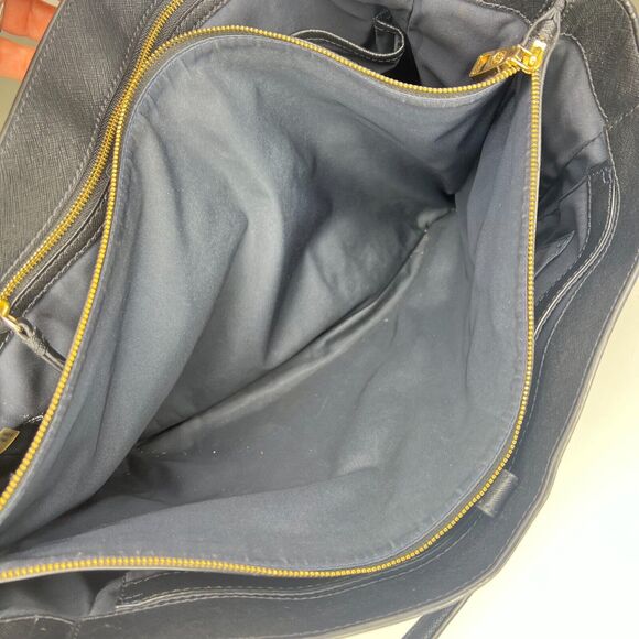 Tory Burch Robinson Tote Bag Large Saffiano Leather Purse - Picture 7 of 16